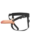 Fantasy X-Tensions Elite Silicone Dual Density Hollow Strap-On - Vanilla - 6in