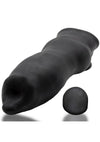 Fido Slim Velvet Smooth Beast Cocksheath Night Edition - Black