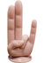 Finger Fest The Shocker Silicone Dildo - Vanilla