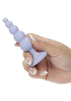 First Time Crystal Beaded Duo Silicone Anal Probe