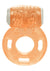 Foil Pack Vibrating Cock Ring - Orange