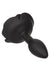 Forbidden Rose Silicone Anal Plug - Black - Small