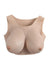 Gender X Breast Plate Silicone E Cup - Vanilla