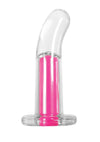 Gender X Pink Paradise Silicone Rechargeable Vibrator with Remote Control - Clear/Pink