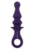 Gender X Ring Pop Rechargeable Silicone Vibrating Anal Plug - Purple