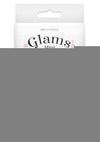 Glams Mini Silicone Butt Plug - Pink/Pink Gem