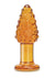 Glas Cornstar 4 Glass Butt Plug - Orange