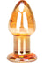 Glas Over Easy Butt Plug - Orange