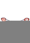 Glas Red Head Double Dildo