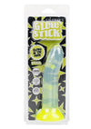 Glow Stick Star Silicone Glow In The Dark Dildo - Glow In The Dark/Yellow