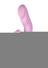 Goddess Heat Up Rechargeable Silicone Tapping Massager - Lavender/Purple