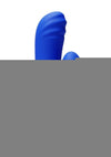 Gold-N-Dreams Sabrina Rechargeable Silicone Rabbit Vibrator - Blue