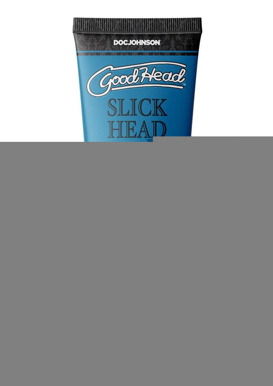 Goodhead Slick Head Glide Water Based Flavored Lubricant Blue Raspberry - 4oz - Bulk