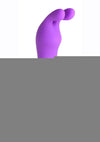 Gossip Zippy 28x Rechargeable Silicone Rabbit Vibrator - Purple