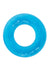 Gummy Cock Ring - Blue - One Size