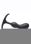 Heavy Hitters Comfort Plugs Silicone Anal Plug - Black - 6.4in