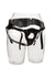 Her Royal Harness The Queen Adjustable Harness - Black