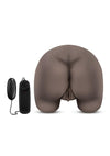 Hot Chocolate Luscious Tiana Vibrating Life Sized Masturbator - Butt - Brown/Chocolate