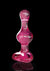 Icicles No 75 Beaded Heart Shaped Glass Anal Plug - Pink