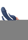 III Triple Orgasm Rechargeable Silicone Stimulating Vibrator