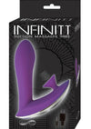 Infinitt Suction Massager Three Rechargeable Silicone Vibrator - Purple