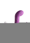 Inmi G-Rocker Come Hither Rechargeable Silicone Vibrator with Remote Control - Purple