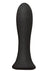 Intense Anal Vibe Silicone Rechargeable Vibrator - Black