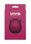 Inya The Vibrating Rose Rechargeable Silicone Clitoral Stimulator