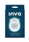 Inya The Vibrating Rose Rechargeable Silicone Clitoral Vibrator - White