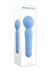 Iris Rechargeable Silicone Wand - Blue