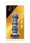 Jet Black Jack Butt Plug - Carbon Metallic - Black