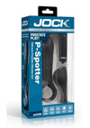Jock P-Spotter Rechargeable Silicone Prostate Vibrator - Black - Set