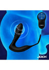 Jock Shockwave E-Stim Silicone Anal Plug with Cock Ring and Remote Control