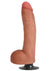Jock Vibrating Dildo with Balls - Vanilla - 10in