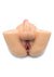 Kiotos Masturbator Silicone Dildo with Pussy and Ass - Vanilla