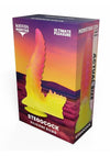 Kiotos Monstar Cox Stegocock Silicone Dildo with Suction Cup - Red/Yellow