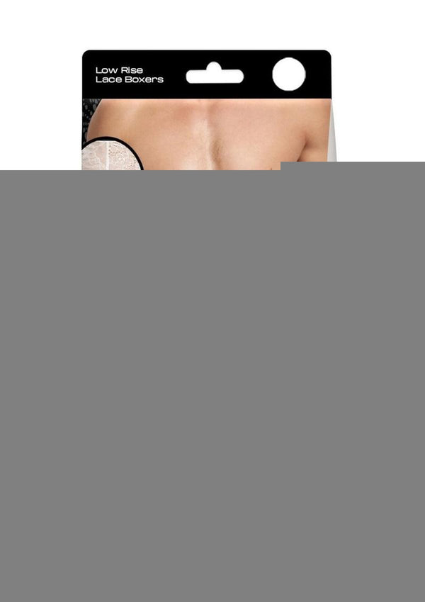 Lace King Lace Boxers - White - Large/XLarge