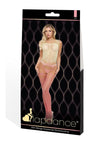Lapdance Lingerie Pink Mirage Suspender Bodystocking - Os
