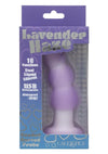 Lavender Haze Beaded Curved Rechargeable Silicone Probe - Purple