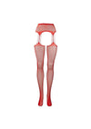 Le Desir Suspender Rhinestone Pantyhose