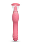 Le Wand Lick Silicone Rechargeable Vibrating Tongue - Pink/Rose