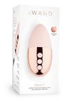 Le Wand Point Rechargeable Silicone Contoured Mini Vibrator - Rose Goild - Rose Gold