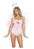 Leg Avenue Angel Ombre Chiffon Wings and Halo Headband - Multicolor - One Size - 2 Piece