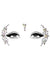 Leg Avenue Elera Adhesive Face Jewels Sticker - Clear - One Size