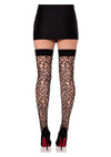 Leg Avenue Fractured Net Thigh Highs