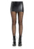Leg Avenue Horizontal Striped Net Tights - Black - One Size