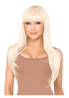 Leg Avenue Long Straight Bang Wig - Blonde - 25in