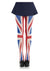 Leg Avenue Union Jack Opaque Tights - Multicolor - One Size