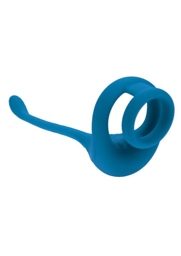 Levelz Dual Motor Rechargeable Silicone Cock Ring with Prostate Stimulator