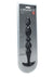 Levelz Multi Textured Silicone Flared Anal Probe - Black